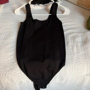 Black womens bodysuit